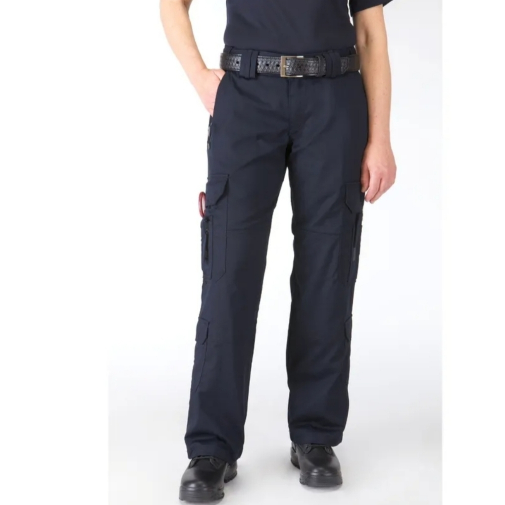 NWT 5.11 Womens EMS Pants Tactical Outdoor Durability Navy Blue Scrubs Cargo